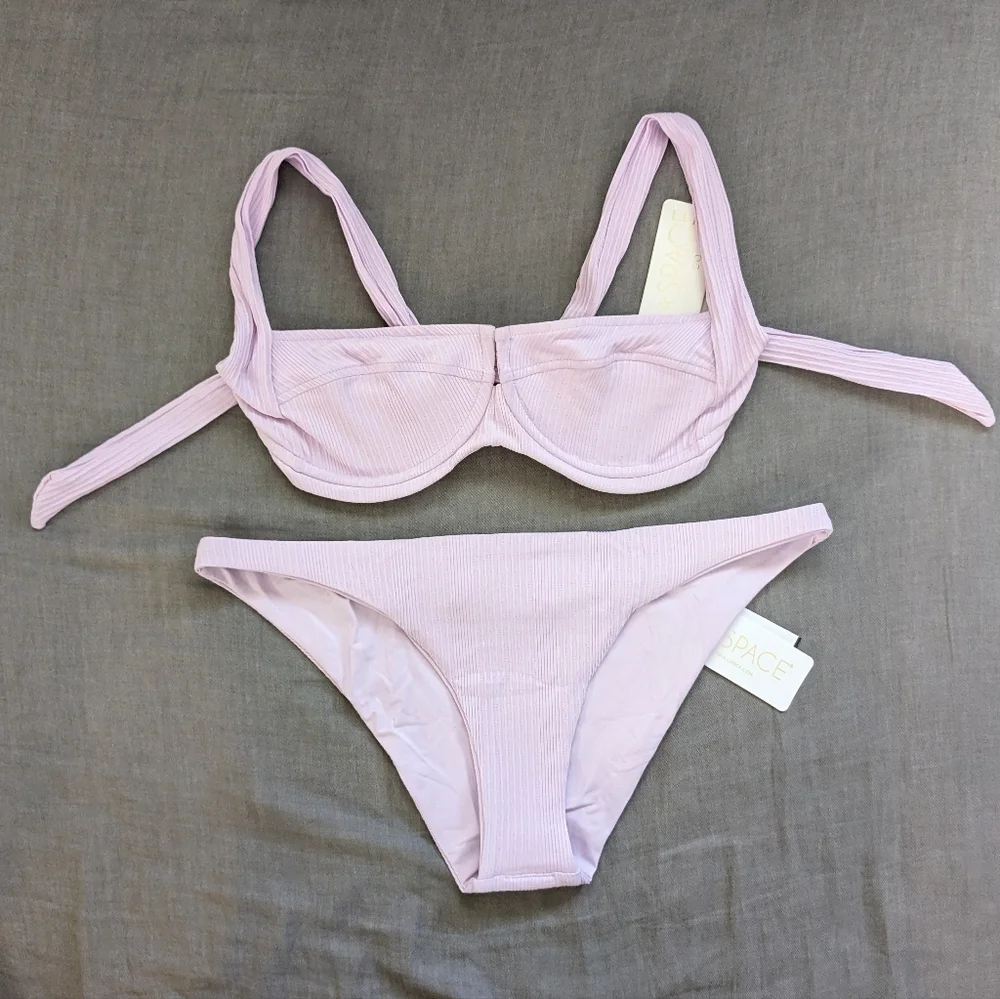 L*Space Camellia Camacho Bikini Set Peony